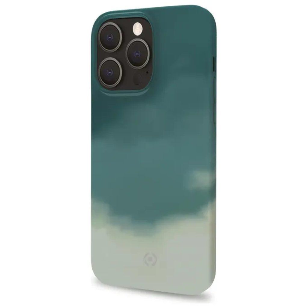 Celly Watercolor Cover Verde per iPhone 13 Pro Celly Watercolor Cover Verde per iPhone 13 Pro
