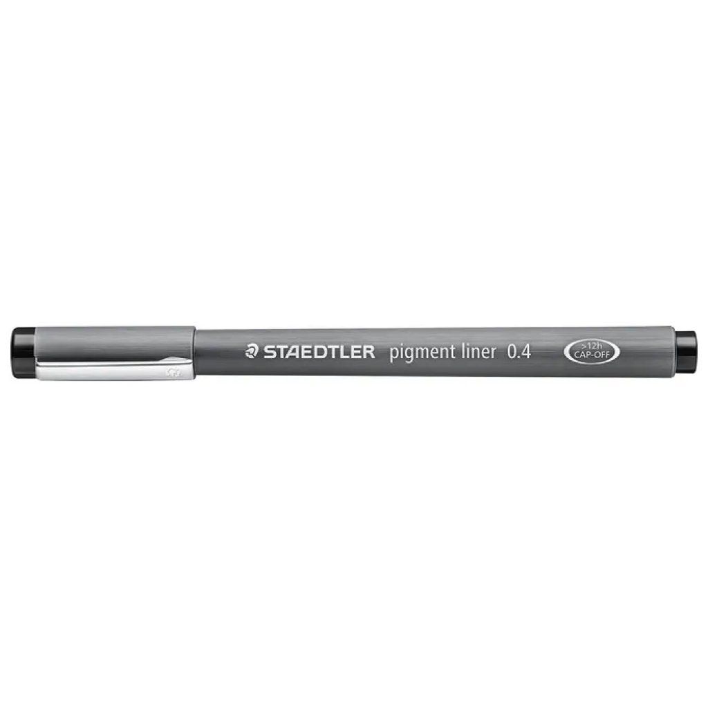 Staedtler Pigment Liner 308 04-9, nero, punta 0,4 mm Staedtler Pigment Liner 308 04-9, nero, punta 0,4 mm
