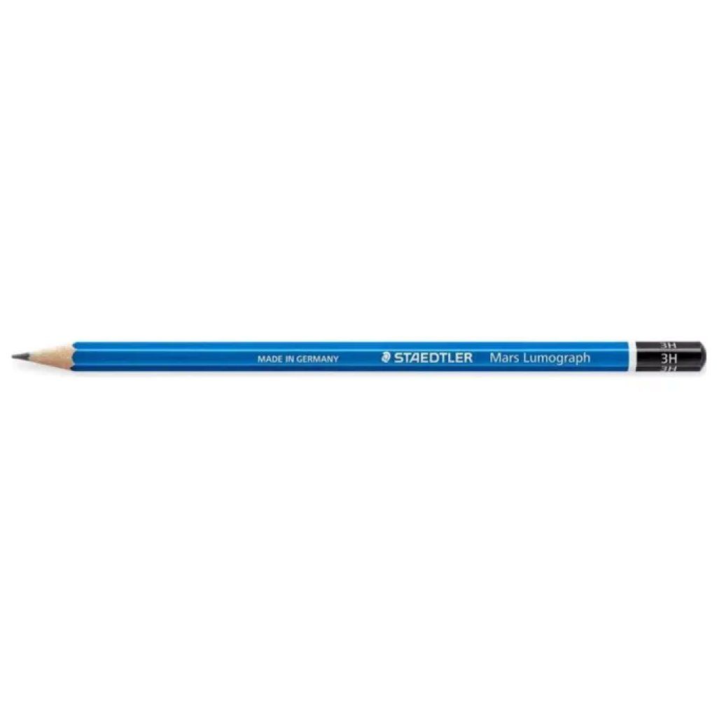 Staedtler Mars Lumograph 3H – Set da 12 matite