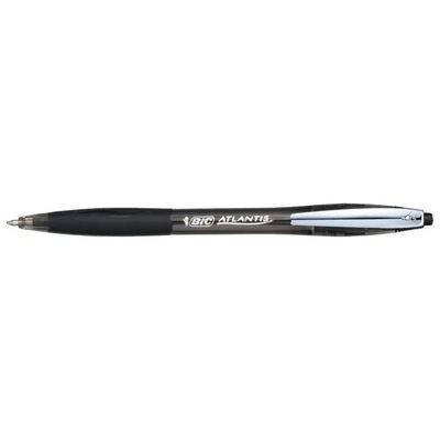 BIC Atlantis Soft – 12 penne a sfera nere retrattili BIC Atlantis Soft – 12 penne a sfera nere retrattili