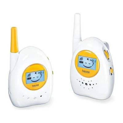 Beurer BY 84 Babyphone analogico con display LCD, portata fino a 800 m