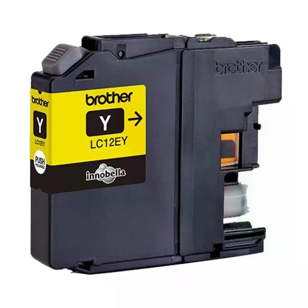 Brother LC-12EY Cartuccia Inkjet Gialla, fino a 1.200 pagine
