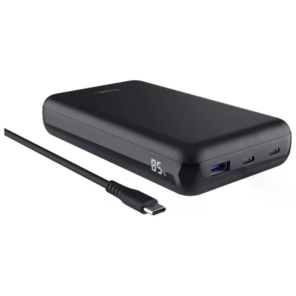 Trust Laro Power Bank 100 W Nero con Quick Charge 3.0