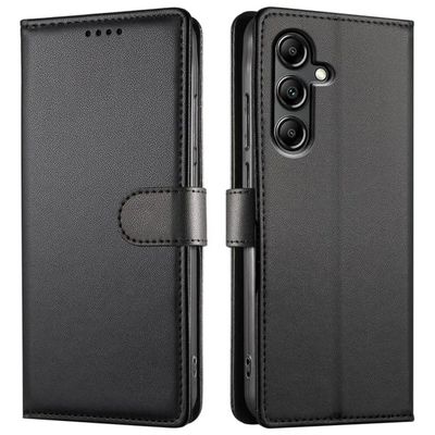 Celly Wally Custodia a Libro Nera per Samsung Galaxy A36 5G