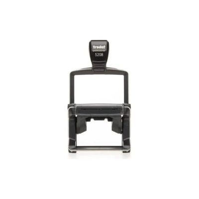 Trodat Professional 5208 Timbro Autoinchiostrante Personalizzabile, 12 Righe, Nero