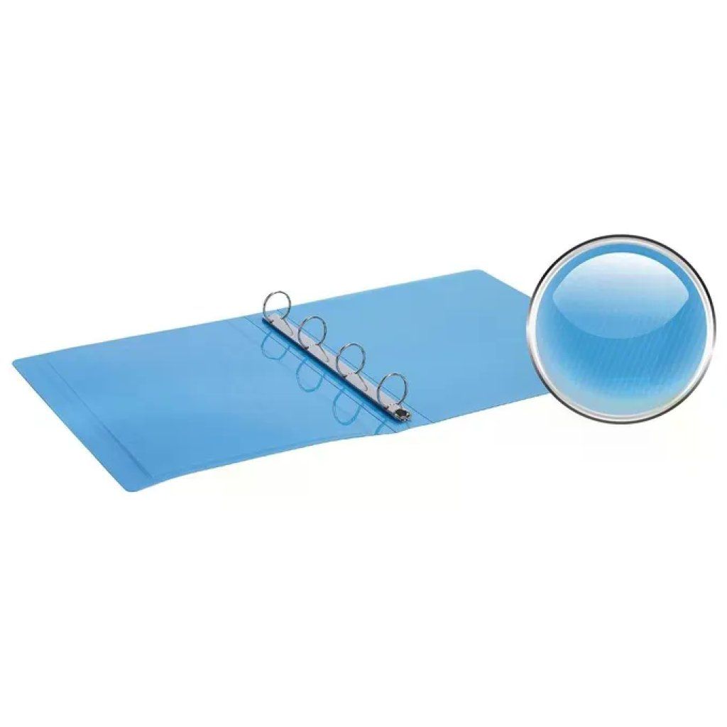 Favorit Lumina Raccoglitore ad Anelli A4 Blu, 4 Anelli Favorit Lumina Raccoglitore ad Anelli A4 Blu, 4 Anelli