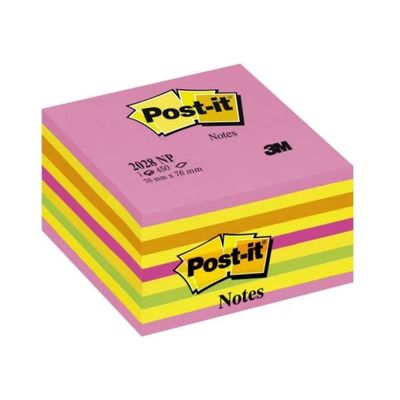 3M Post-it Notes 2028-NP, 450 foglietti adesivi colorati, 76 × 76 mm