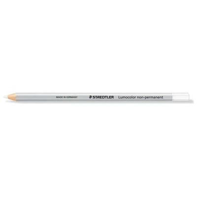 Staedtler Lumocolor Omnichrome – 12 matite bianche non permanenti