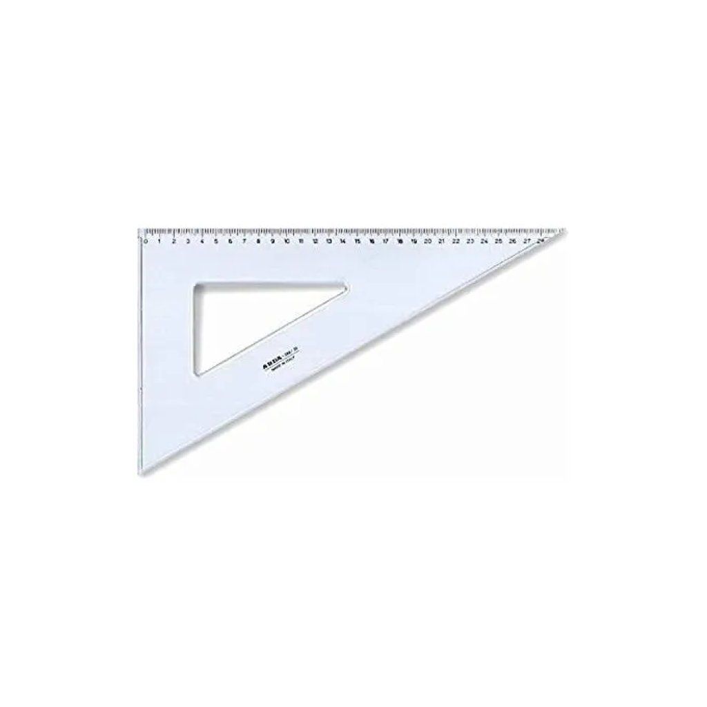 ARDA Profil – Squadra da disegno 60° in alluminio, 35 cm