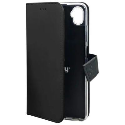 Celly Wally1031 Cover a Libro Nera per Samsung Galaxy Xcover 6 Pro