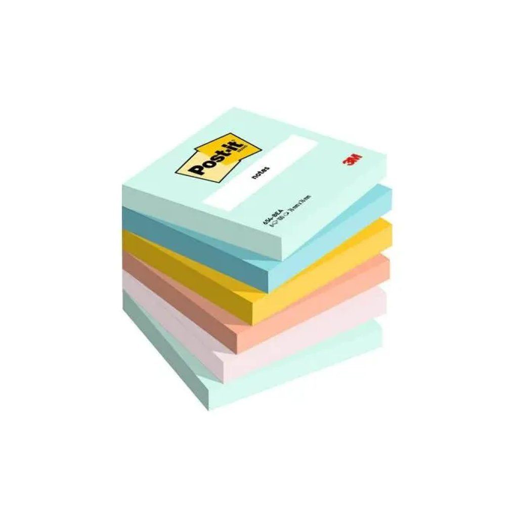 Post-it Beachside – 6 blocchetti adesivi 76 × 76 mm