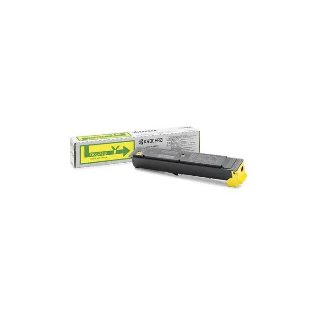 KYOCERA Toner Kyocera TK-5215Y Giallo Originale, Resa 15.000 Pagine KYOCERA Toner Kyocera TK-5215Y Giallo Originale, Resa 15.000 Pagine