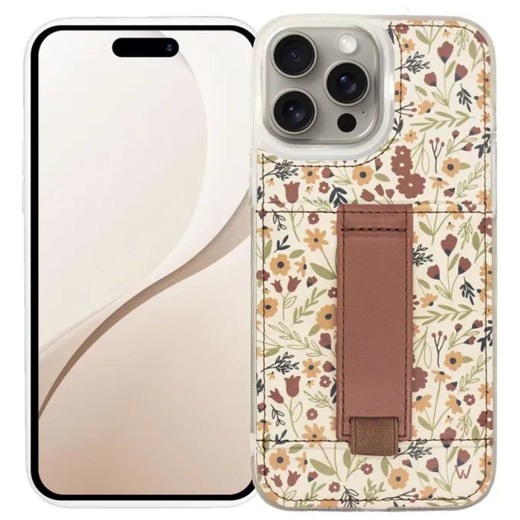 Celly Wally Custodia Portafoglio Sabbia per iPhone 16 Pro Celly Wally Custodia Portafoglio Sabbia per iPhone 16 Pro