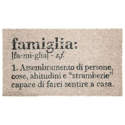 VDE TIVOLI 1996 Villa d’Este Victionary Zerbino Famiglia in Cocco e PVC 70 x 40 cm