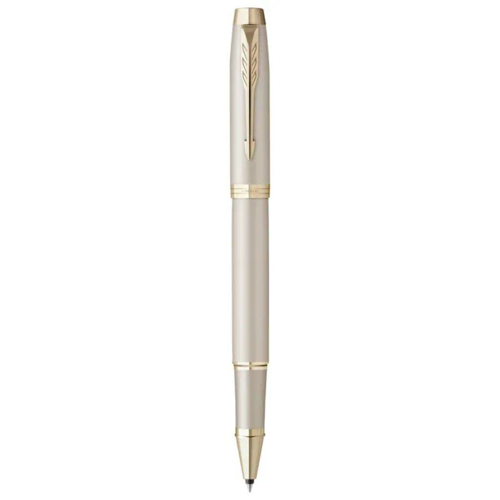 Parker IM Penna Roller Champagne Punta Fine Nera Parker IM Penna Roller Champagne Punta Fine Nera