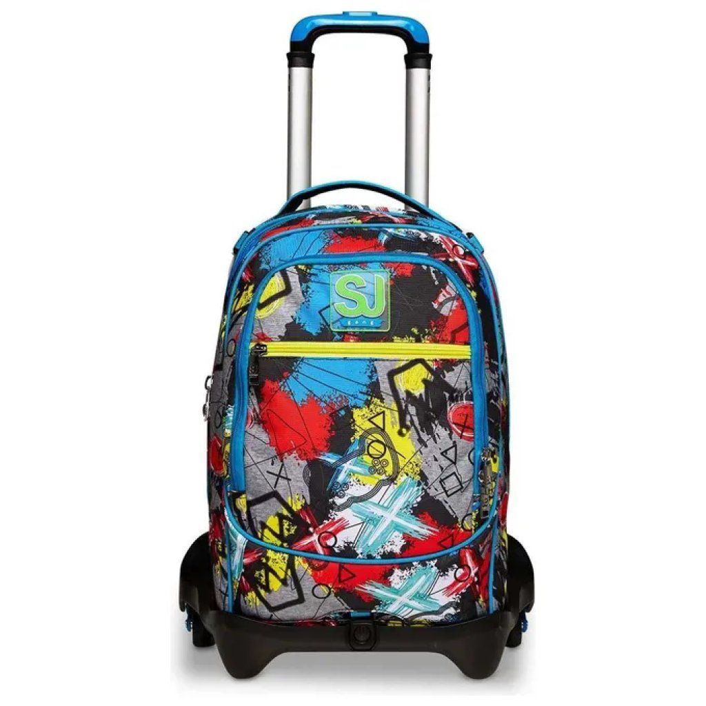 Seven Jack-3WD Zaino Trolley 34 L Multicolore Seven Jack-3WD Zaino Trolley 34 L Multicolore