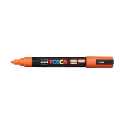 OSAMA Uni POSCA Pennarelli Medi Arancioni, 6 Pezzi