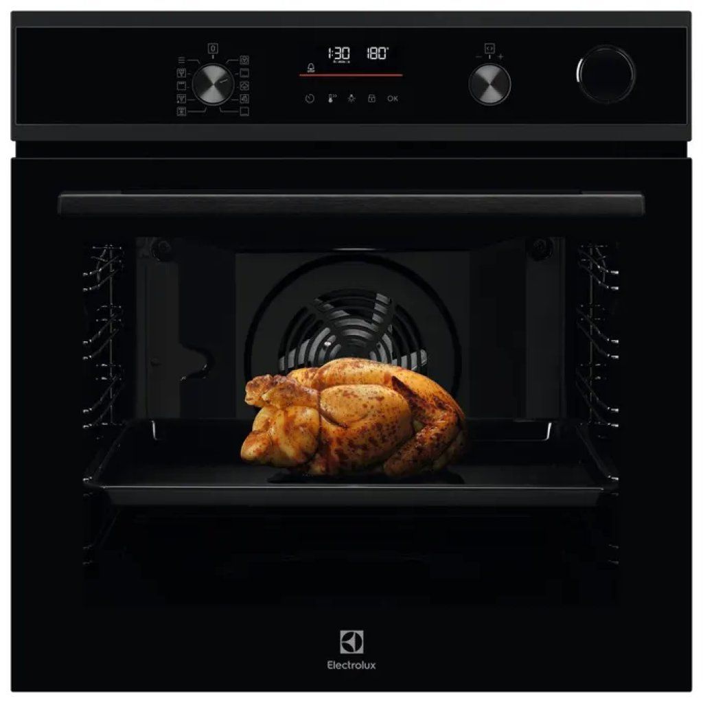 Electrolux LOC3H44TX SteamCrisp Serie 600 – Forno da incasso 72 L, inox antimpronta, classe A