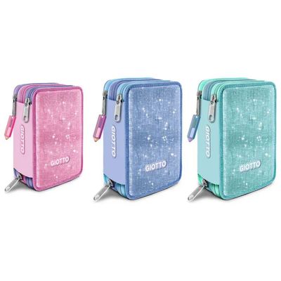 Giotto Super Crystal Premium – Astuccio 3 Zip con 44 Pezzi Giotto Super Crystal Premium – Astuccio 3 Zip con 44 Pezzi