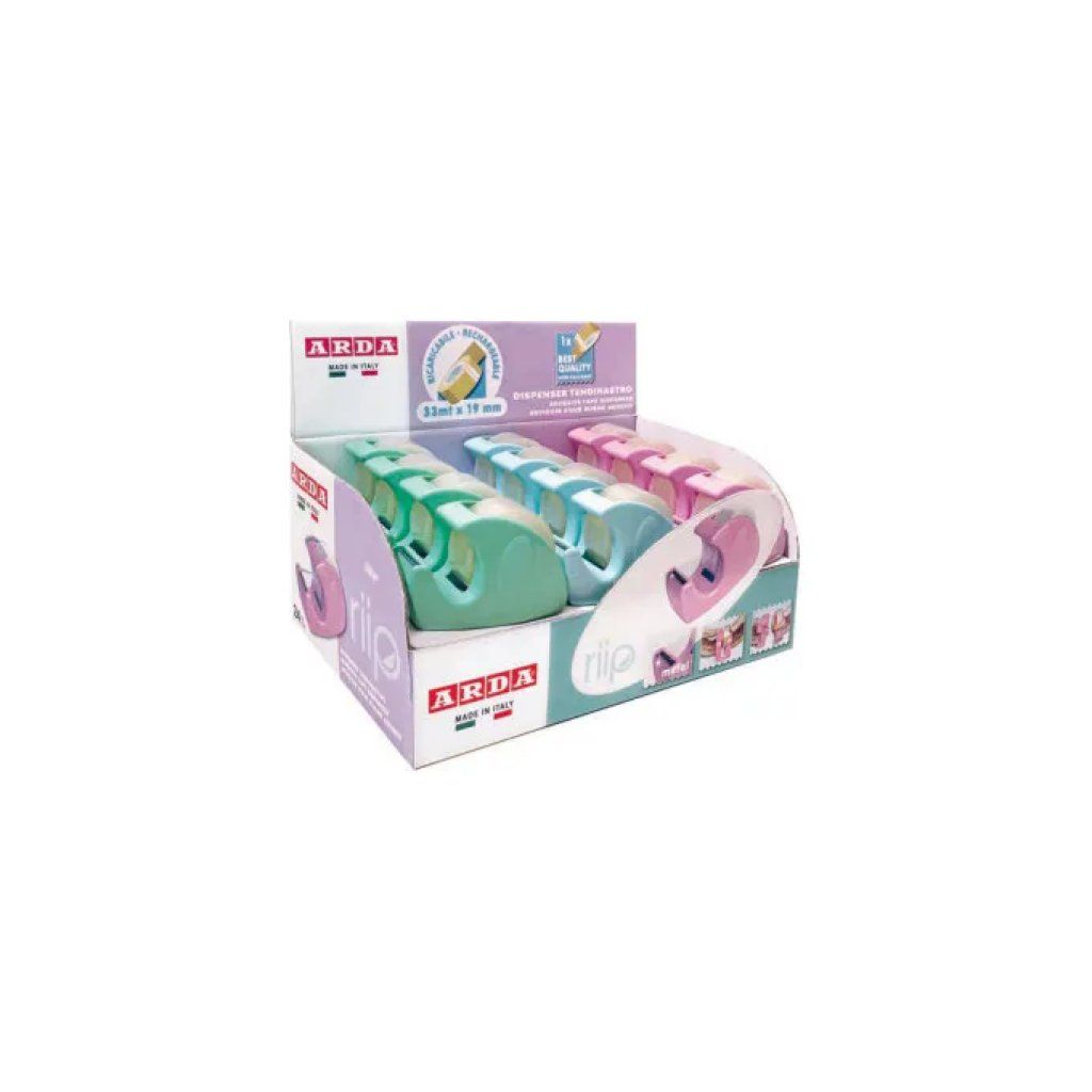 Arda ESP24 Chioccioline – Dispenser per Nastro Adesivo con Rotolo Incluso