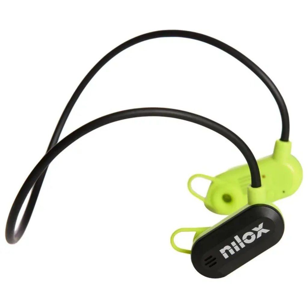 Nilox AirTunes Auricolari Wireless Sport con Doppio Microfono ENC
