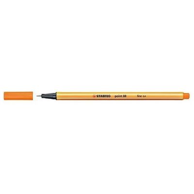 STABILO Point 88 Fineliner Arancione, confezione da 10