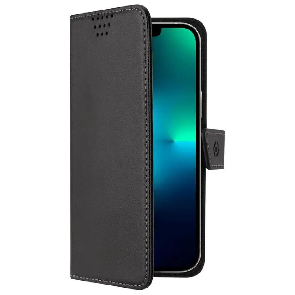 Celly WallyMag – Custodia a libro MagSafe per iPhone 14 Pro, nera