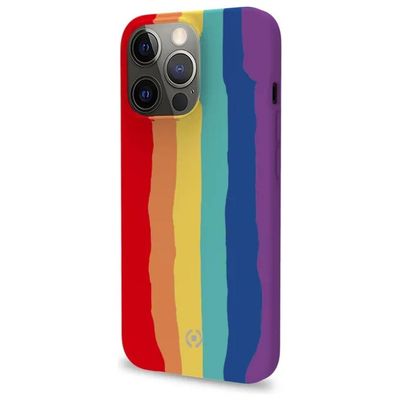 Celly Rainbow Cover Colorata per iPhone 13 Pro Max