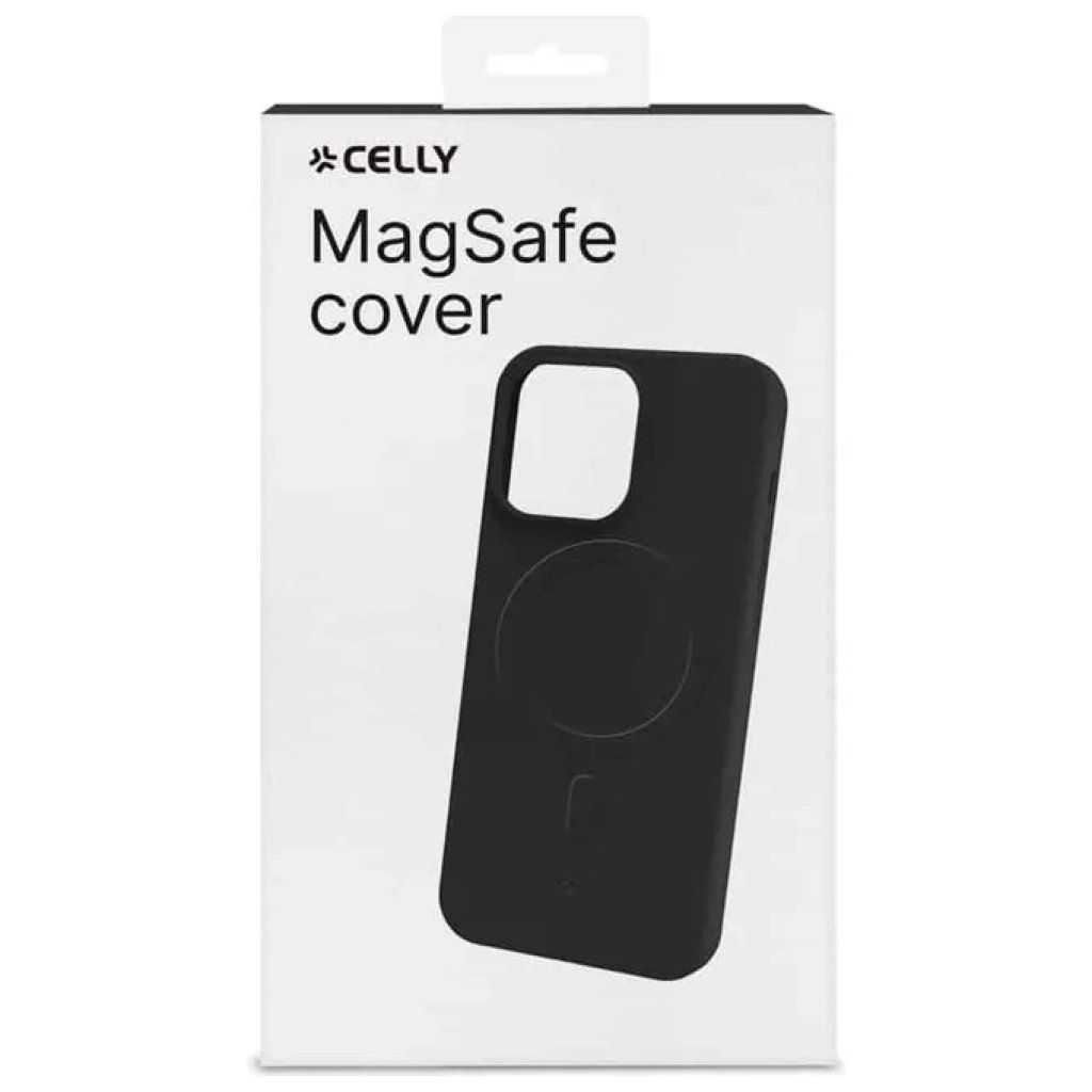 Celly Cromomag Cover Magnetica Nera per iPhone 15 Pro Max Celly Cromomag Cover Magnetica Nera per iPhone 15 Pro Max