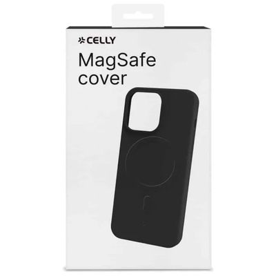 Celly Cromomag Cover Magnetica Nera per iPhone 15 Pro Max Celly Cromomag Cover Magnetica Nera per iPhone 15 Pro Max