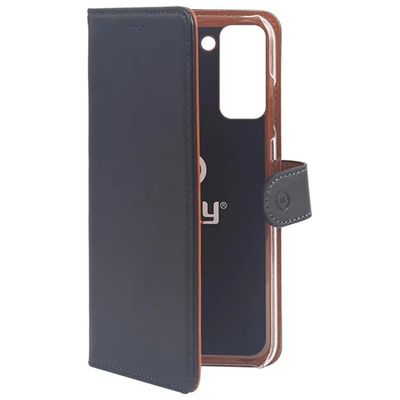 Celly Wally995 Custodia a Portafoglio per Samsung Galaxy S21+ 5G Nera