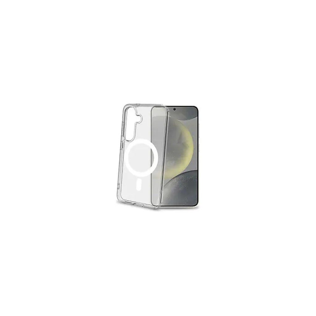 Celly Gelskinmag Cover trasparente per Samsung Galaxy S25 5G Celly Gelskinmag Cover trasparente per Samsung Galaxy S25 5G