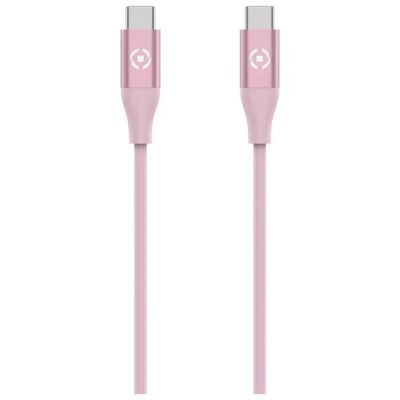 Celly Cavo Usb-C Lightning Color Rosa Celly Cavo Usb-C Lightning Color Rosa