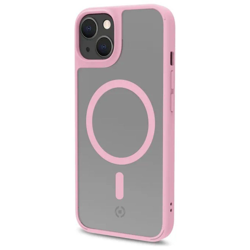 Celly MagMatt Cover MagSafe Rosa per iPhone 14 Plus
