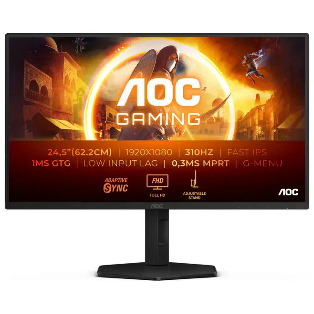 AOC G4 25G4SXU Monitor Gaming Fast IPS 24,5" Full HD 310 Hz
