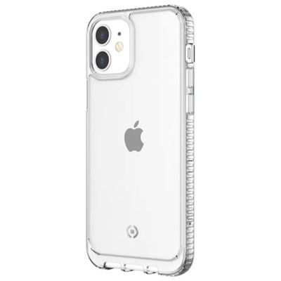 Celly Hexalite Cover Trasparente Antiurto per iPhone 12 Mini