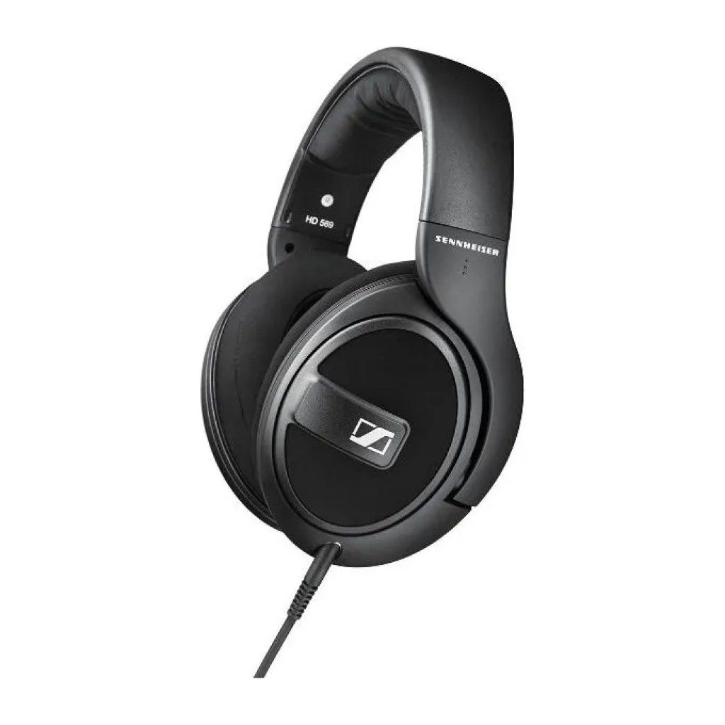 Sennheiser HD 569 – Cuffie circumaurali chiuse nere con microfono