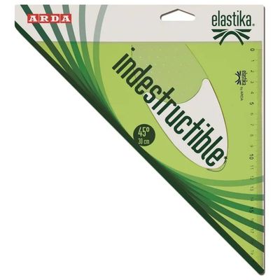 ARDA Elastika – Squadra elastica 45° da disegno, 30 cm