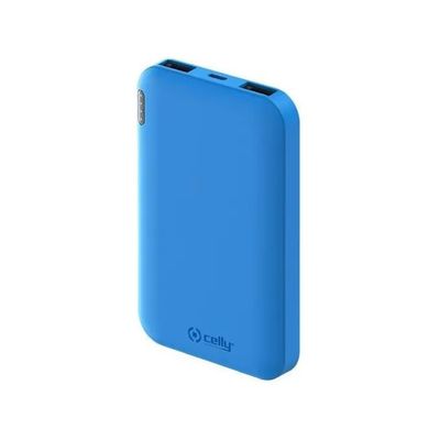 Celly Energy Power Bank 5000 mAh Blu Celly Energy Power Bank 5000 mAh Blu