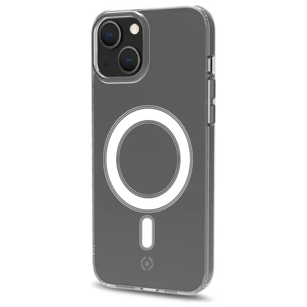 Celly GelSkinMag Cover trasparente MagSafe per iPhone 14 Plus