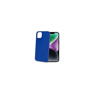 Celly Cromomag Cover MagSafe Blu per iPhone 15