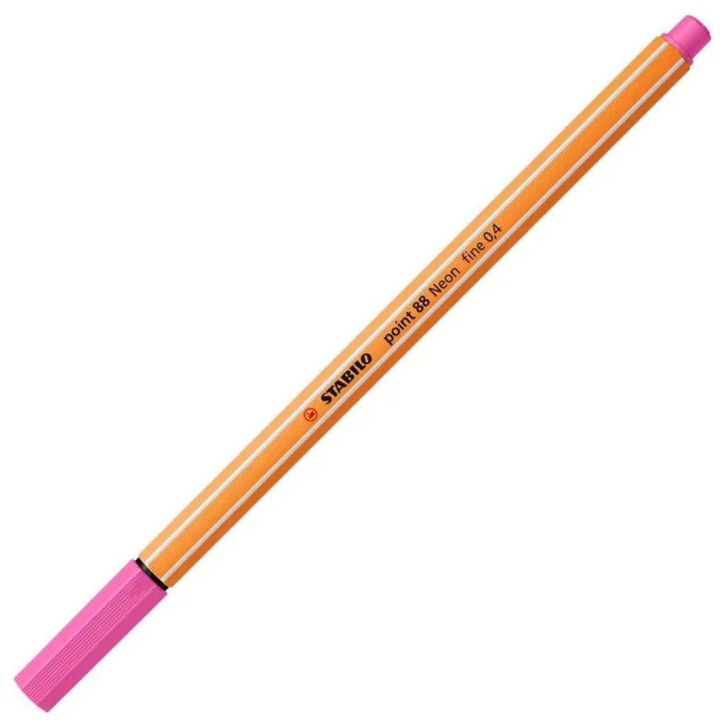 STABILO Point 88 Neon Rosa – 10 Fineliner STABILO Point 88 Neon Rosa – 10 Fineliner