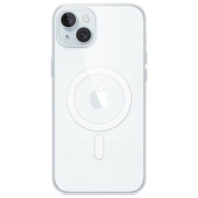Celly Gelskinmag Cover Trasparente MagSafe per iPhone 15 Plus Celly Gelskinmag Cover Trasparente MagSafe per iPhone 15 Plus