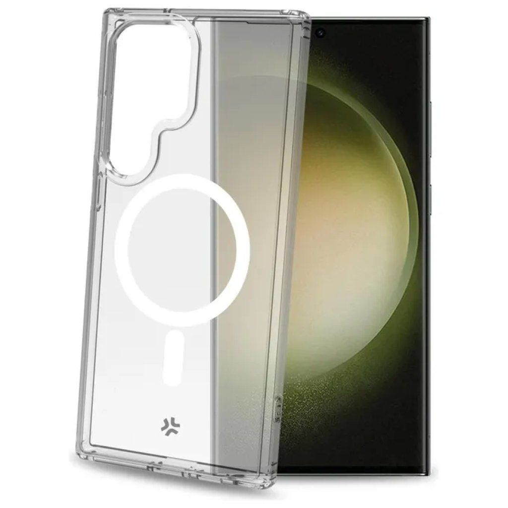 Celly Gel Skin Mag Cover Magnetica per Samsung Galaxy S23 Ultra 5G