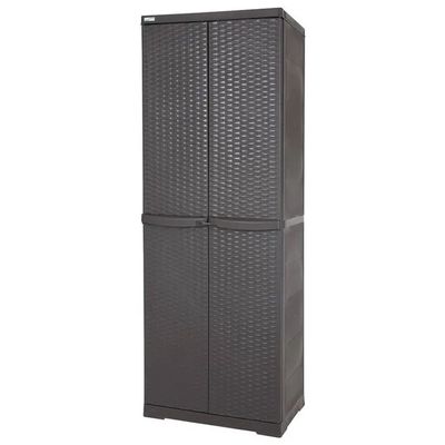TRIOPLAST Maiol RATTAN Line Armadio Portascope in Resina Wengé 65×45×180 cm TRIOPLAST Maiol RATTAN Line Armadio Portascope in Resina Wengé 65×45×180 cm
