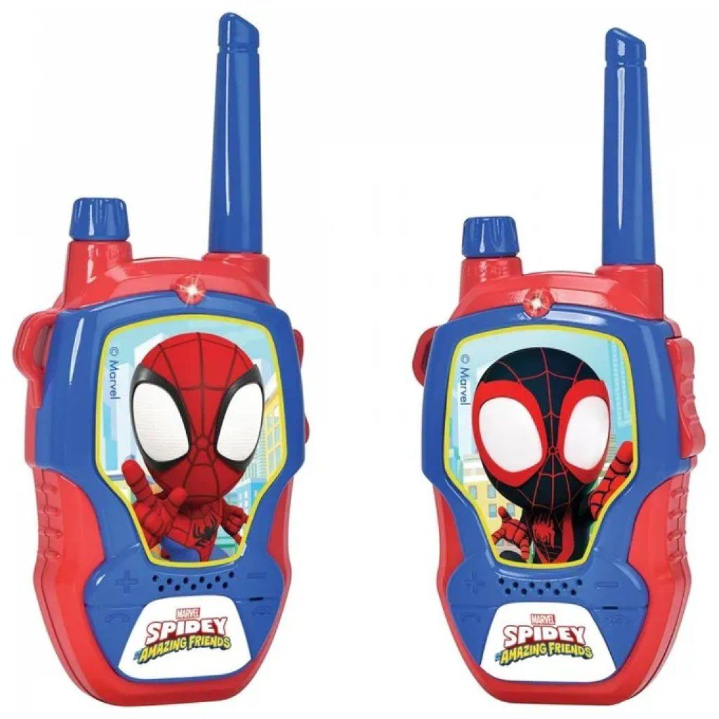 Jada Toys Spidey – Set 2 Walkie Talkie 2,4 GHz Jada Toys Spidey – Set 2 Walkie Talkie 2,4 GHz