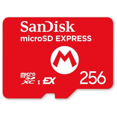 NINTENDO SanDisk Nintendo microSDXC 256 GB per Switch 2 – Super Mario