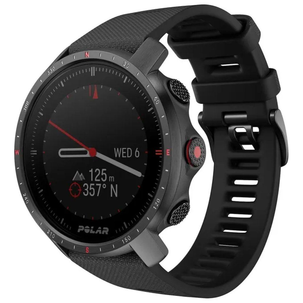 Polar Grit X PRO Smartwatch GPS Nero con Vetro Zaffiro, 47 mm Polar Grit X PRO Smartwatch GPS Nero con Vetro Zaffiro, 47 mm