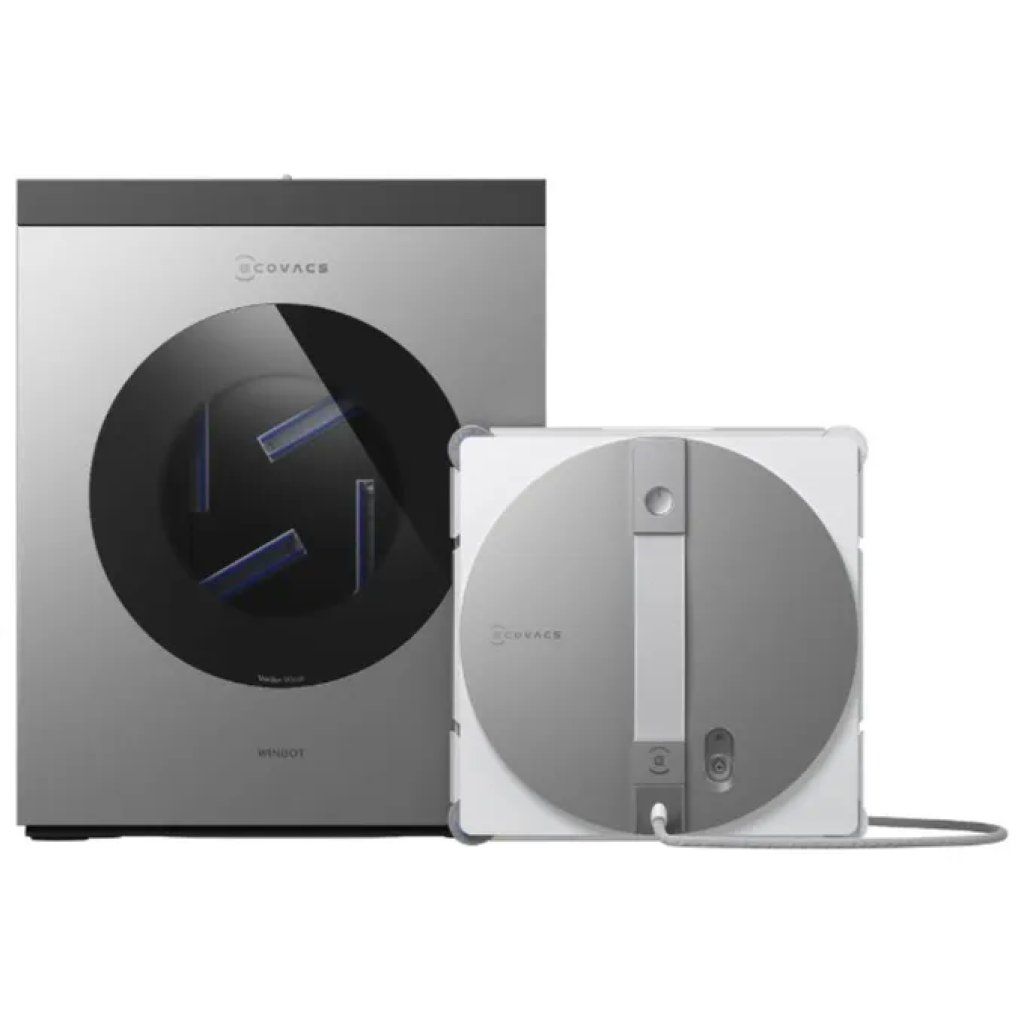 Ecovacs W3 OMNI Robot Lavavetri con Stazione Multifunzione Lavaggio Automatico del Panno Pulizia