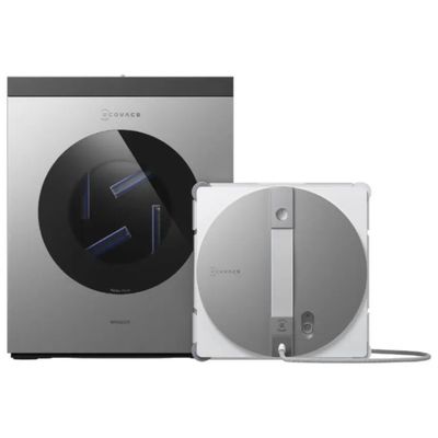 Ecovacs W3 OMNI Robot Lavavetri con Stazione Multifunzione Lavaggio Automatico del Panno Pulizia
